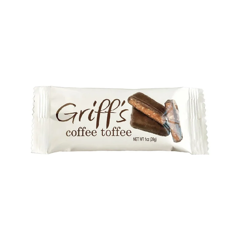 stylish waist belt for skirts with studded detailing -GRIFF'S TOFFEE - COFFEE 1OZ