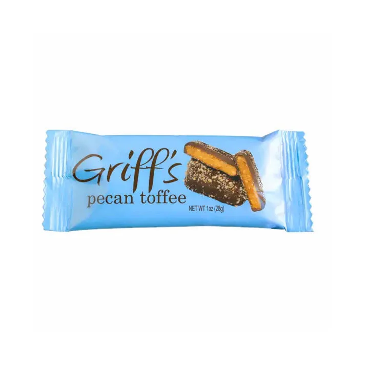 belt for casual skirts with studded accents for business wear -GRIFF'S TOFFEE - COFFEE 1OZ