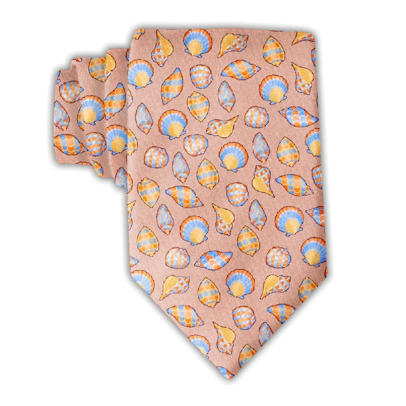 slim silk wedding necktie designs for men-Dewey Beach Sand - Neckties