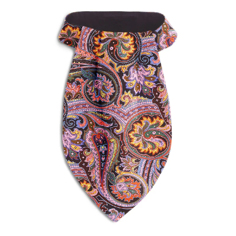 affordable silk necktie combinations for wedding events-Ebony Harbor - Ascots