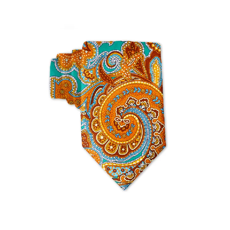 classic silk necktie sets for business meetings-Tealabatta Bay - Kids' Neckties