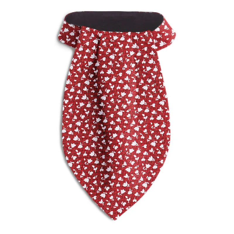 premium silk necktie styles for weddings-Tulipa - Ascots