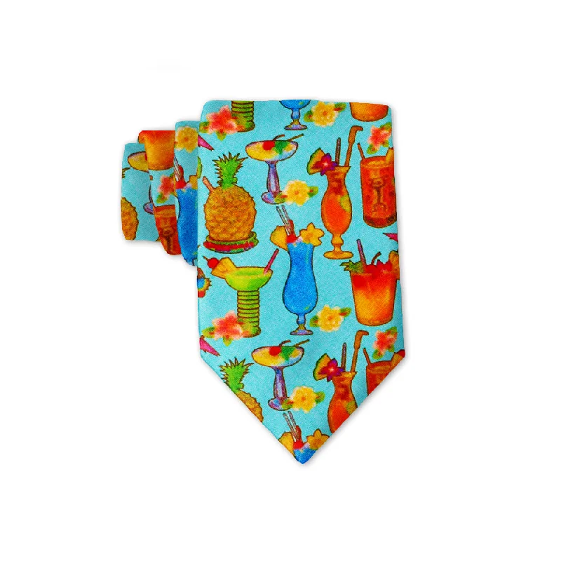 luxury silk necktie patterns for wedding celebrations-Waikiki - Kids' Neckties