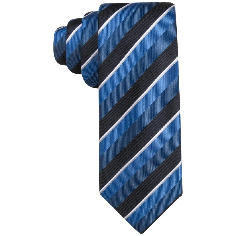 trendy silk necktie patterns for weddings-Alfani Mens Madison Self-Tied Necktie - One Size