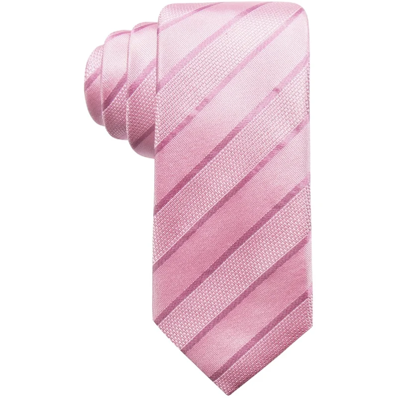 classic silk necktie ideas for office meetings-Alfani Mens Stripe Self-Tied Necktie - One Size