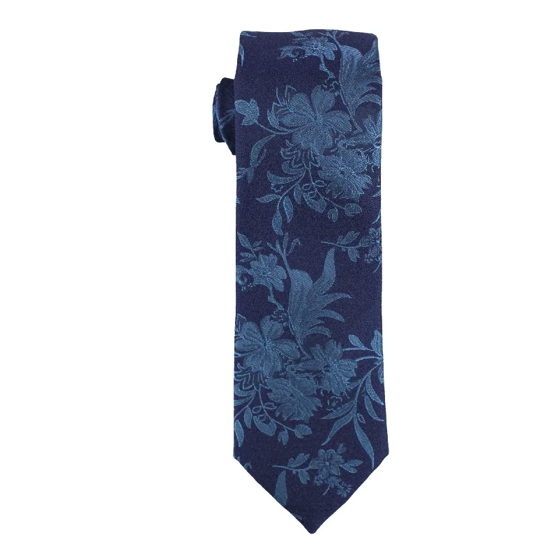 premium silk necktie combinations for weddings-Bar Iii Mens Danforth Self-Tied Necktie - One Size