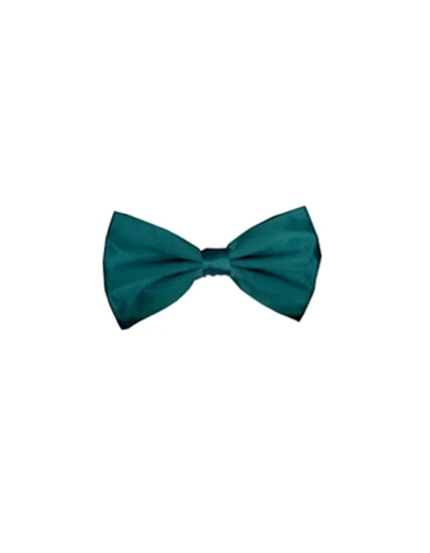 trendy silk necktie combinations for corporate events-Emerald Green Bow Tie