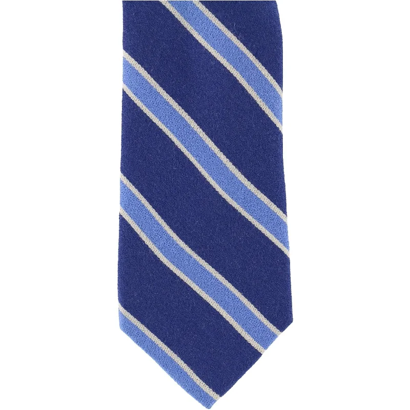 designer silk necktie designs for office wear-Club Room Mens The Odor Stripe Self-Tied Necktie - One Size