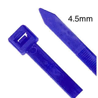 vibrant silk wedding tie combinations for men-73001 - CABLE TIE BLU 8IN 75LB WIDTH 4.5MM (20 pcs/pkg)