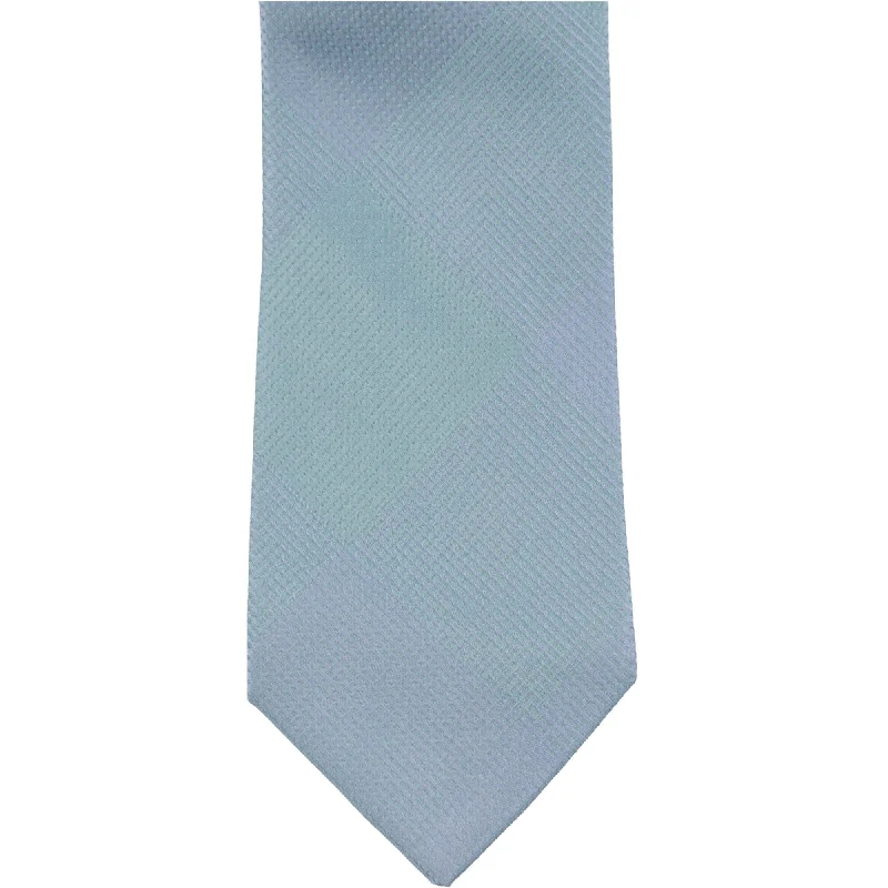 luxury silk wedding necktie colors-Kenneth Cole Mens Silk Self-tied Necktie, Blue, One Size - One Size