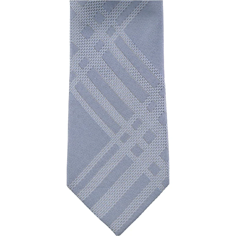 affordable silk necktie colors for office meetings-Kenneth Cole Mens Solid Textured Self-tied Necktie, Blue, One Size - One Size