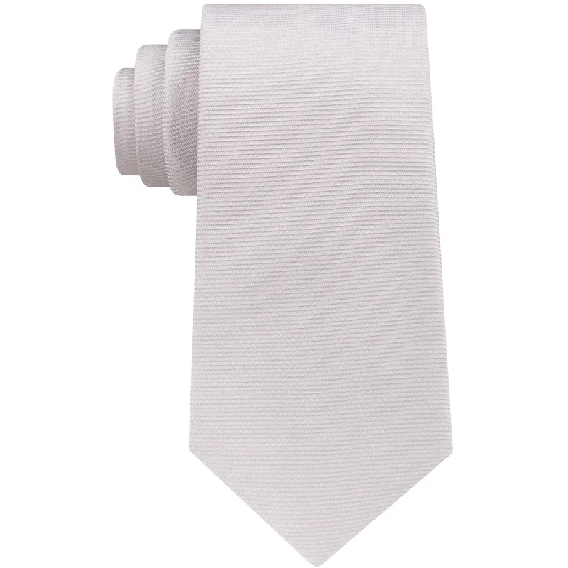 premium silk necktie designs for corporate wear-Kenneth Cole Mens Textured Self-Tied Necktie - One Size