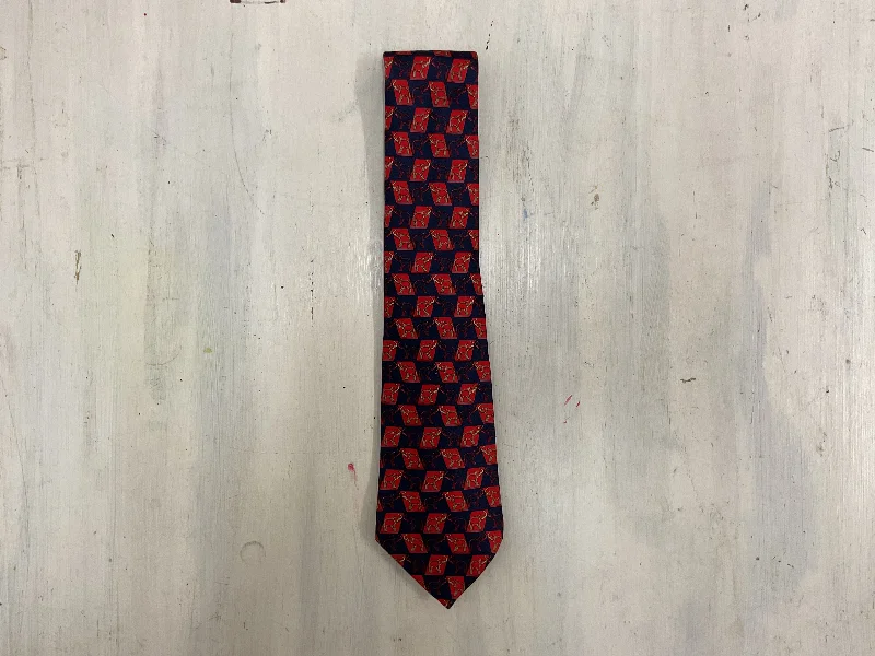 elegant silk necktie patterns for corporate wear-Lanvin Paris tie