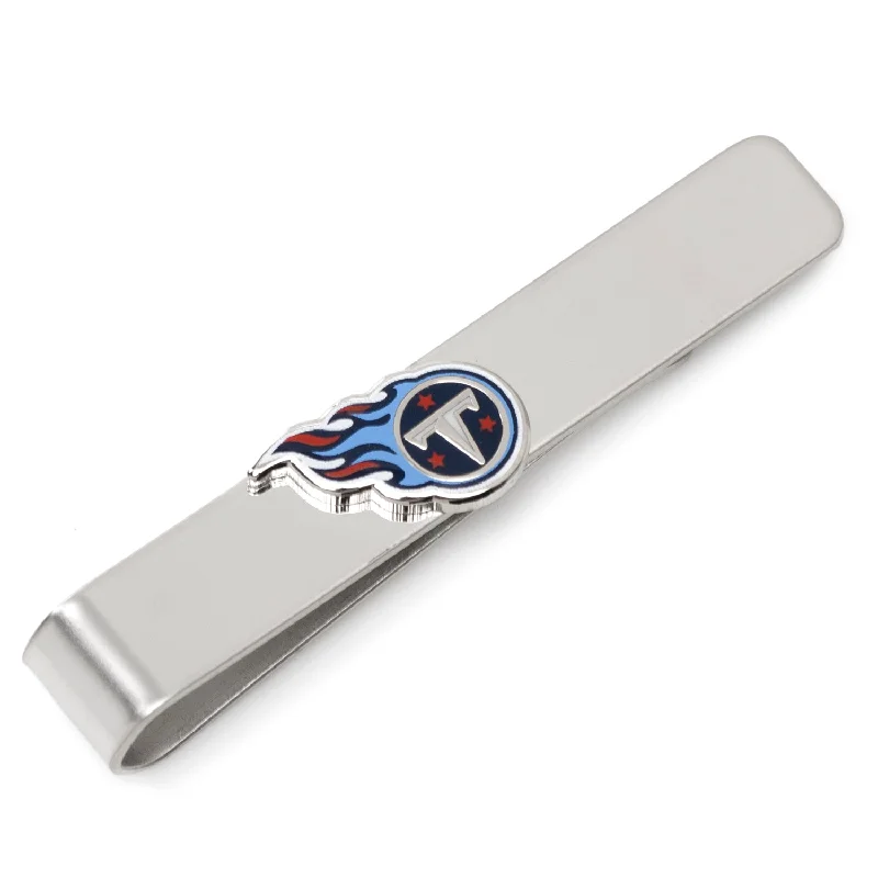 premium silk necktie designs for office wear-Tennessee Titans Tie Bar