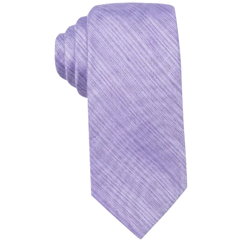 luxury silk necktie combinations for formal events-Ryan Seacrest Mens San Francisco Self-tied Necktie, Purple, One Size - One Size