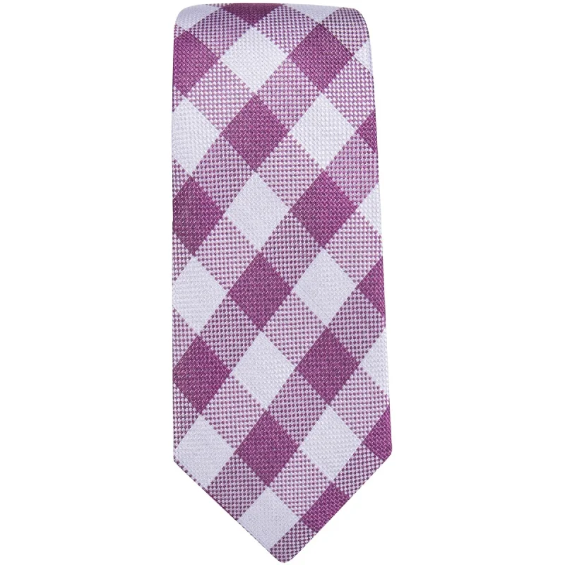 affordable silk wedding necktie options-Tasso Elba Mens Catania Self-Tied Necktie - One Size