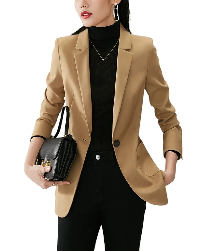 Men's designer tuxedo jacket for wedding reception -Onebuye Blazer