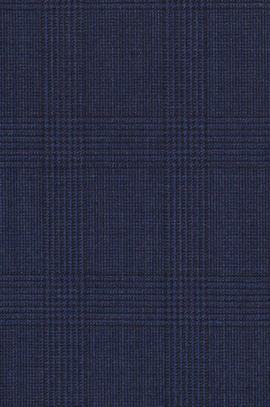 Navy Glenplaid