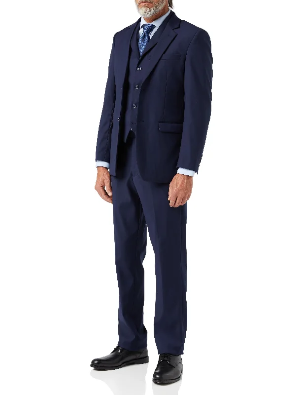 Men's tailored tuxedo for office dinner reception -GRAHAM - NAVY BUSINESS SUIT