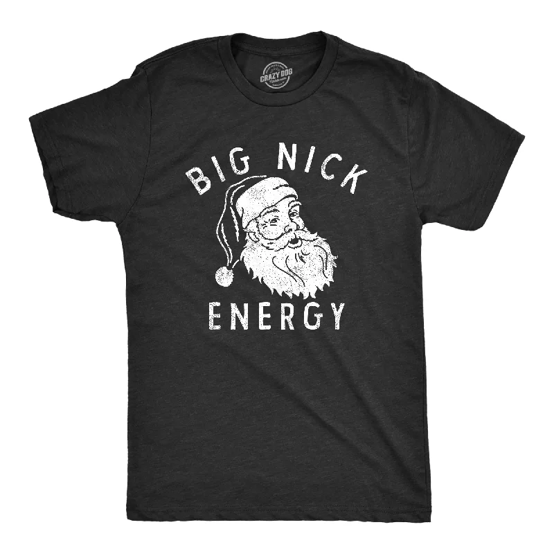 Men’s slim-fit button-up shirt for office wear -Big Nick Energy Men's T Shirt