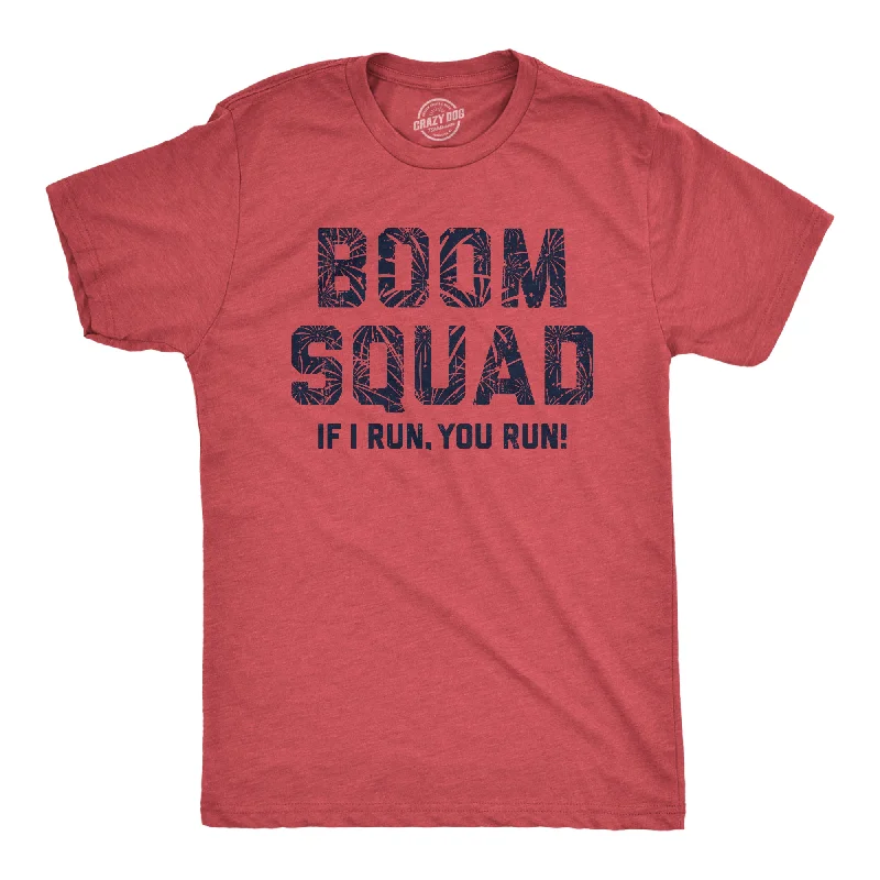 Men’s professional business plaid button-down shirt -Boom Squad Men's T Shirt