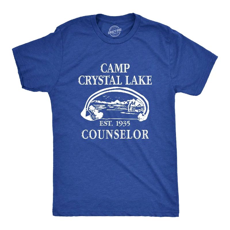 Men’s professional plaid shirt for work conferences -Camp Crystal Lake Men's T Shirt