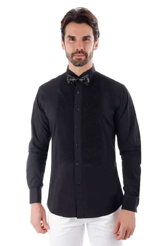 Men’s professional plaid shirt for business lunch -Mores Rage Tuxedo Shirt